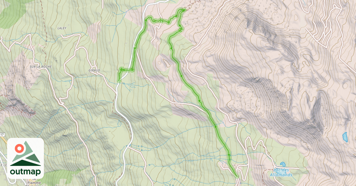 Map of DH4 Gyrophare