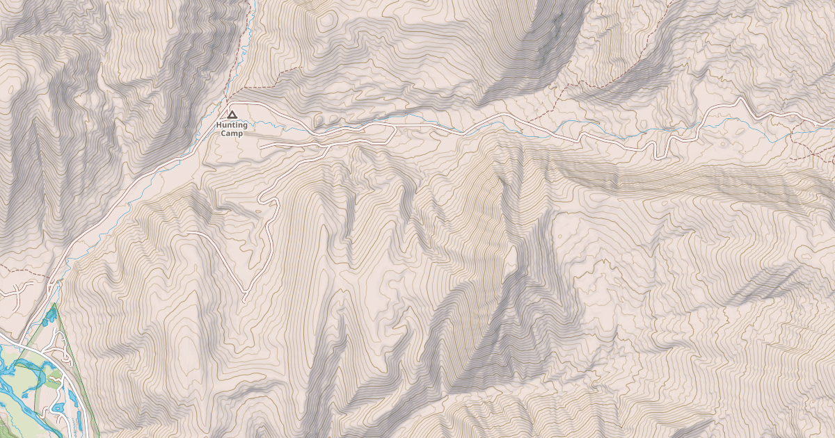 Map preview of DEADMAN CREEK
