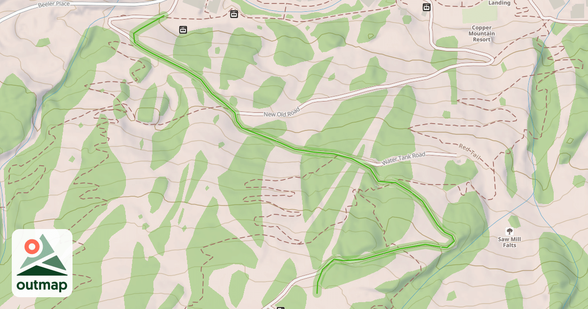 Map of West Village Traverse