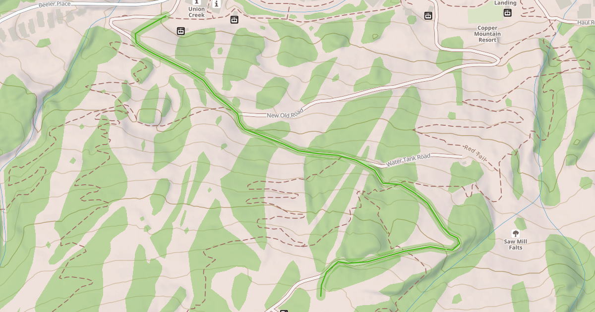 Map preview of West Village Traverse