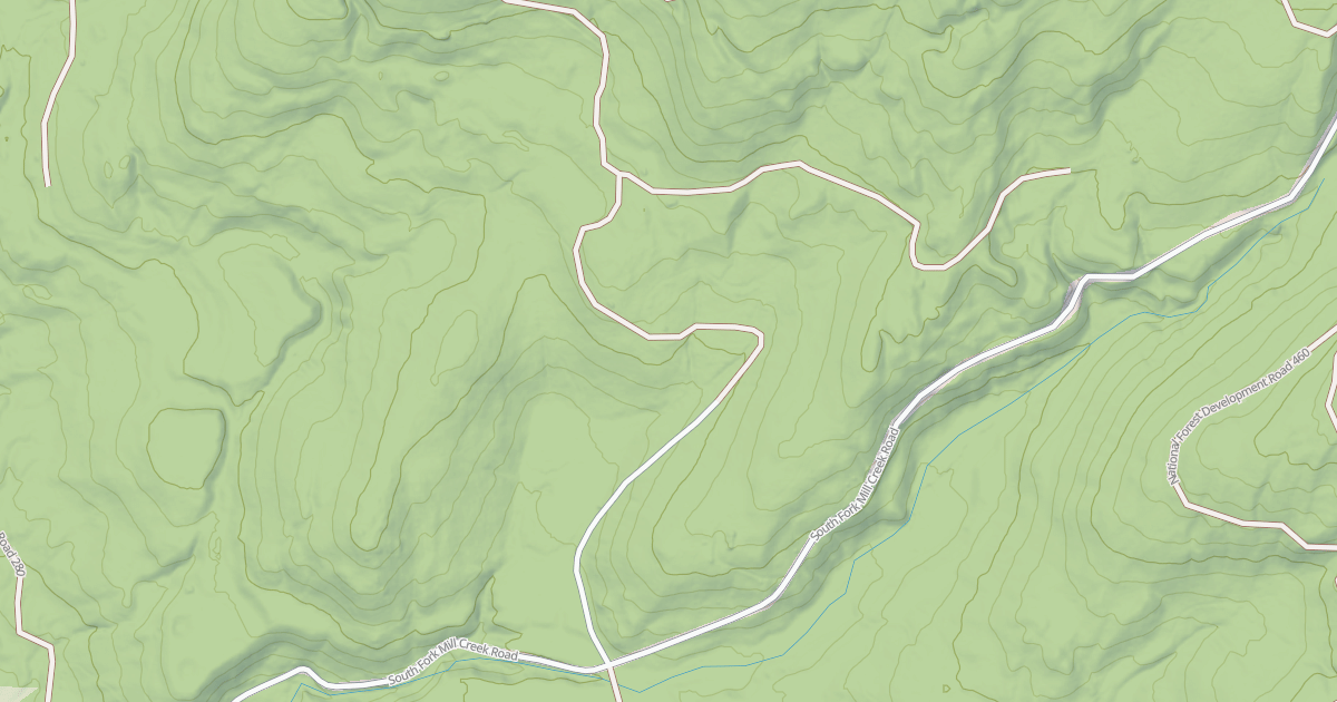 Map preview of GREEN MTN ROAD