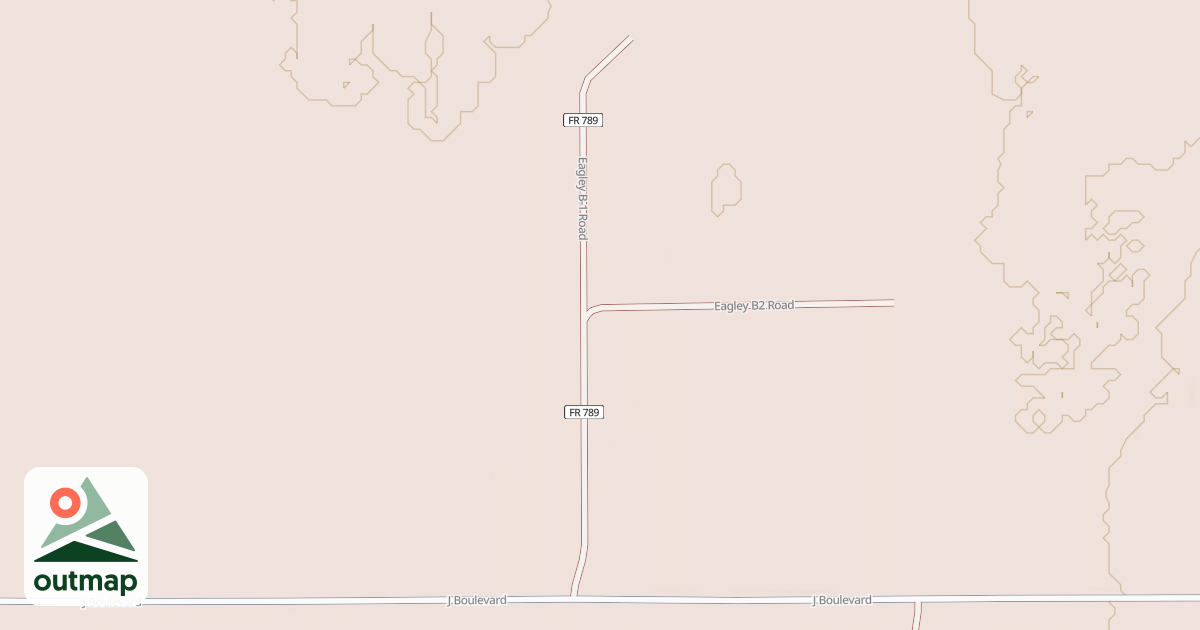 Map of EAGLEY B-1
