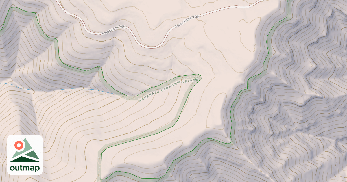 Map of FRENCH RIDGE