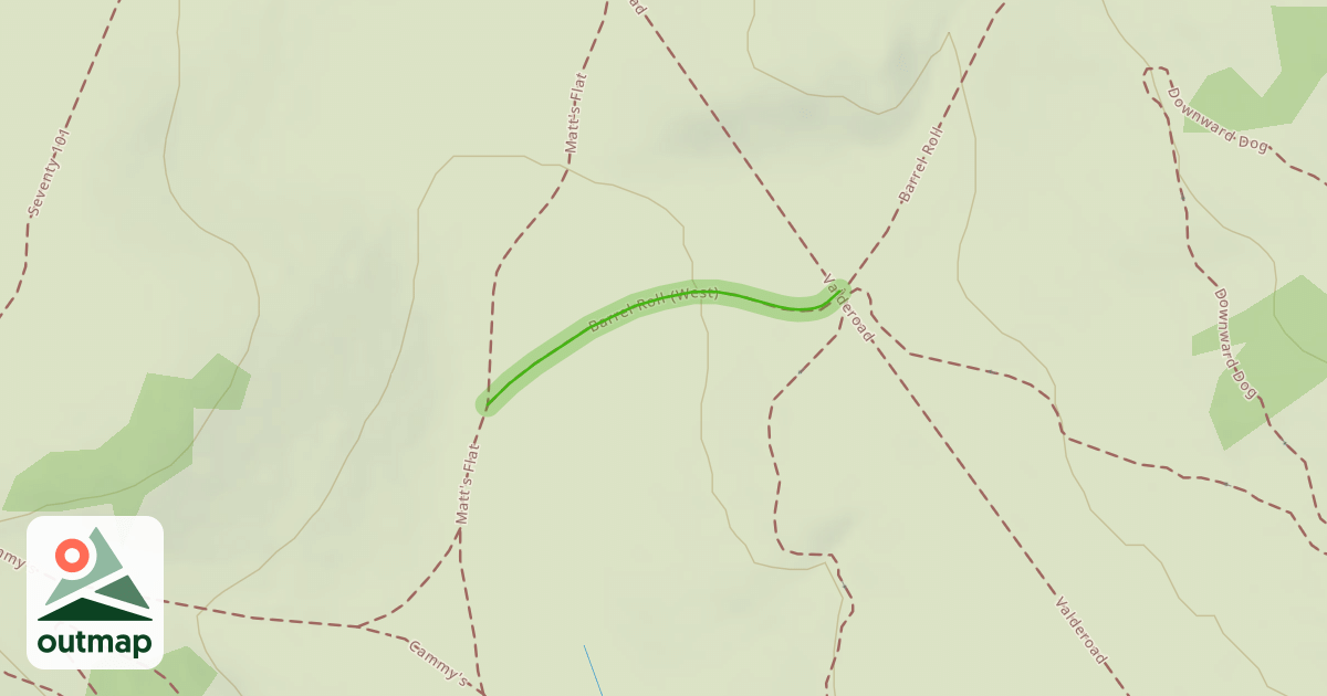 Map of Barrel Roll (West)