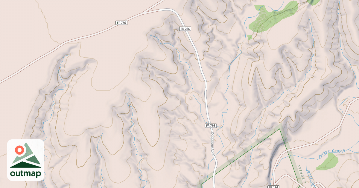 Map of JONES RANCH