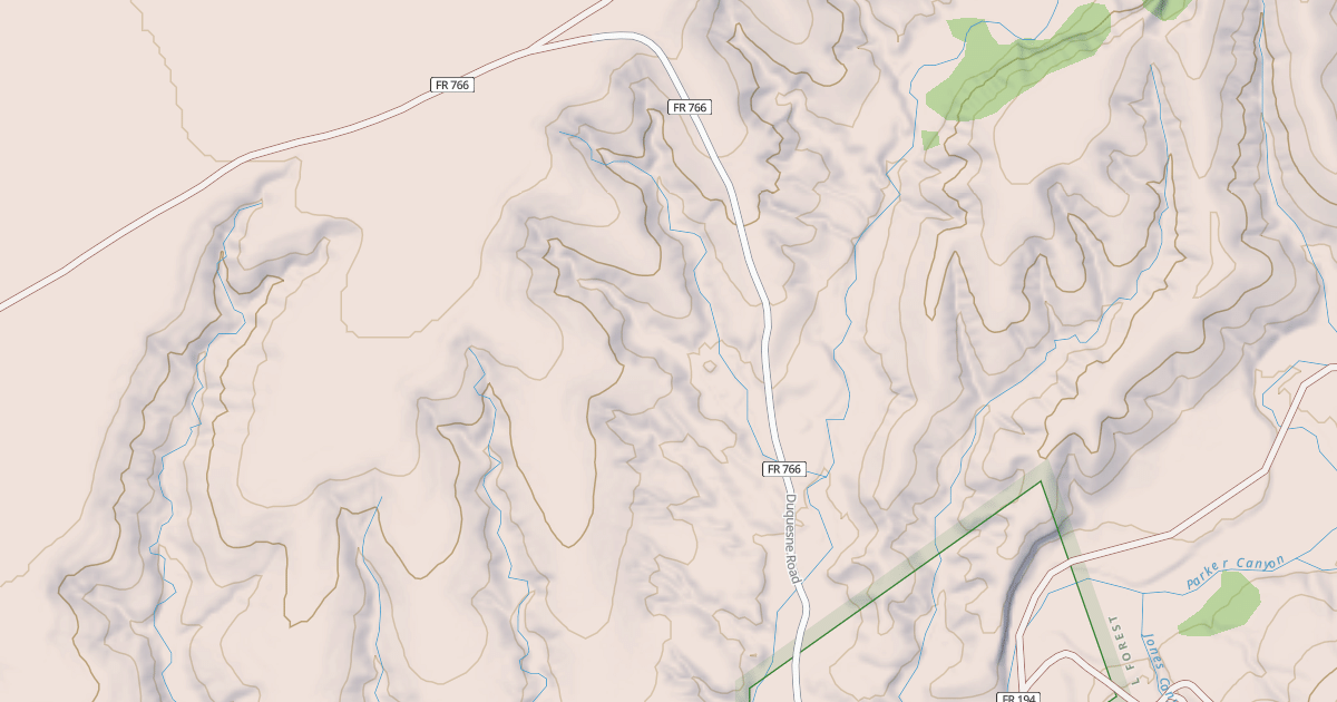 Map preview of JONES RANCH