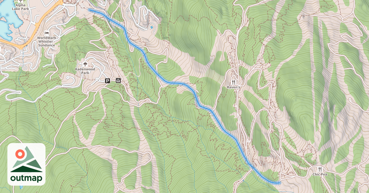 Map of Franz's