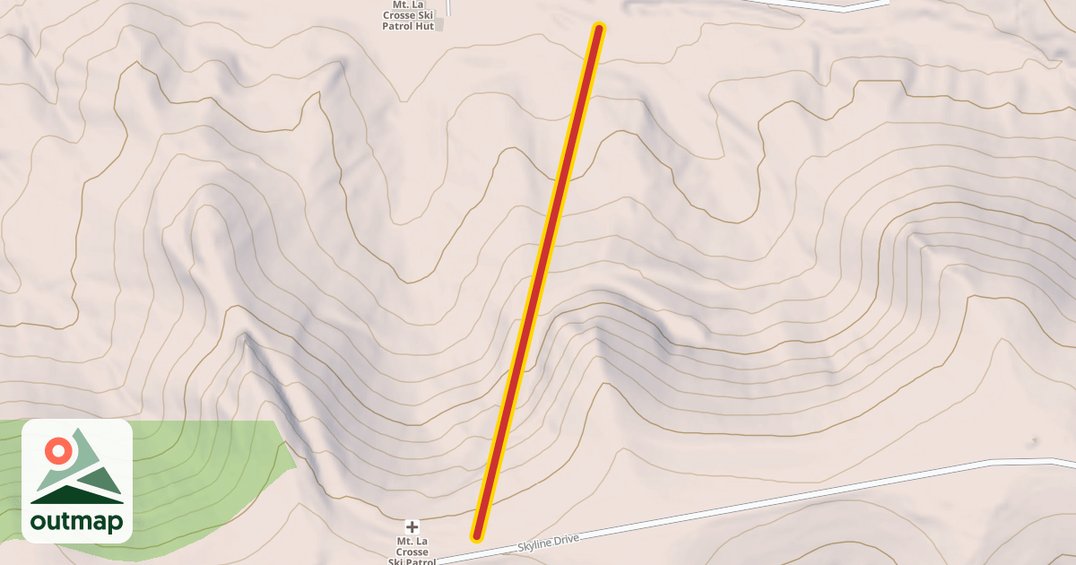 Map of Mountaintop Chair
