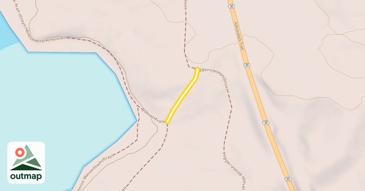 Map of Bobcat Trail
