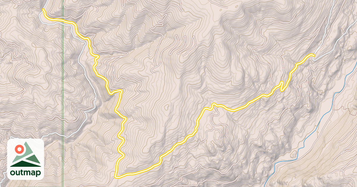 Map of Pack Ridge Road