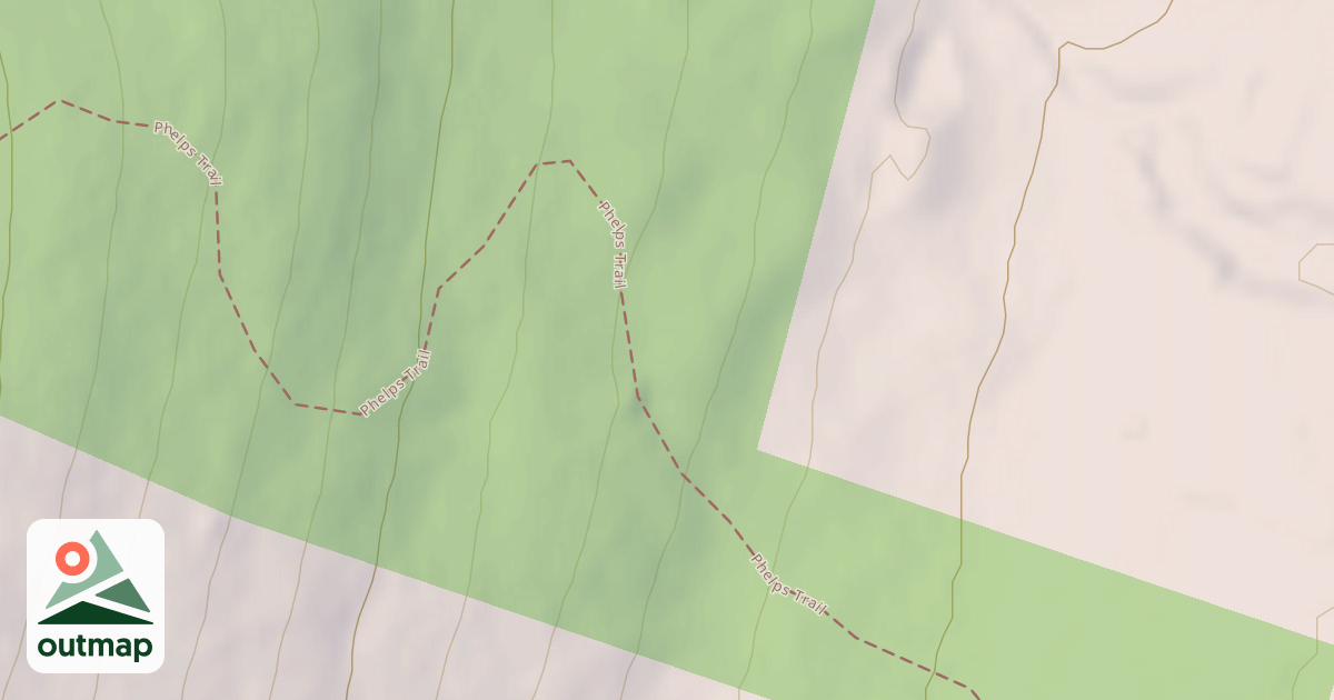 Map of Phelps Trail