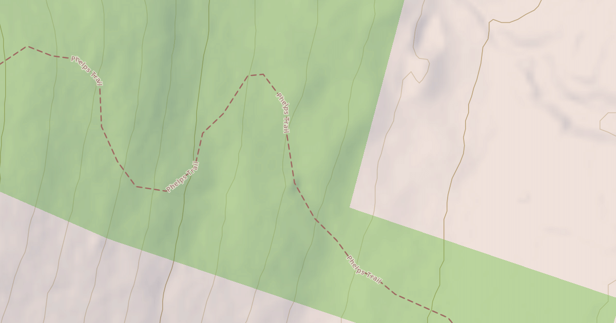 Map preview of Phelps Trail