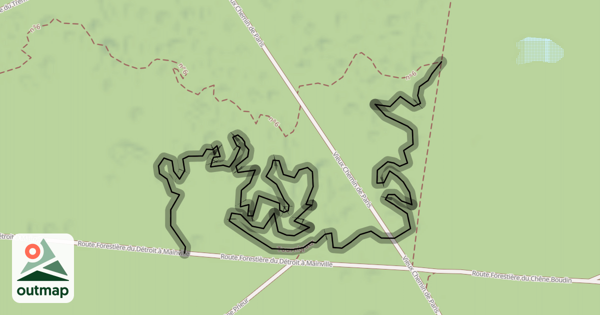 Map of Tourniquet