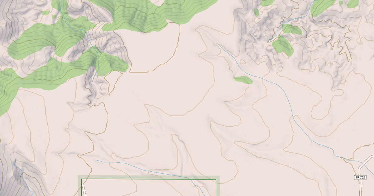 Map preview of SADDLE MOUNTAIN