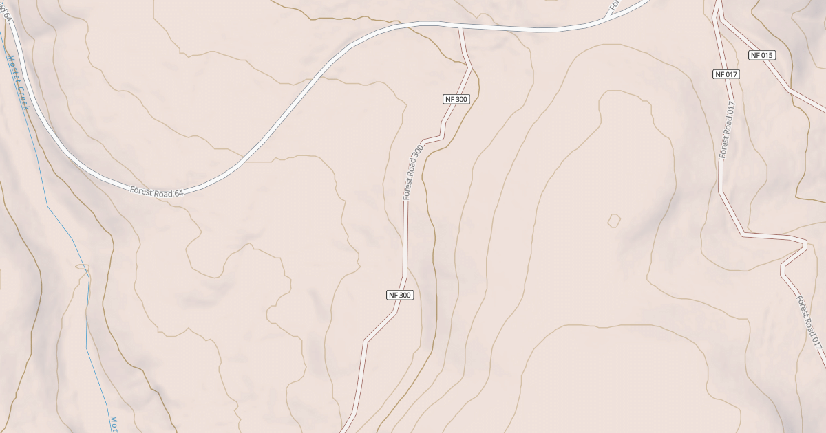 Map preview of USFS Motor Vehicle Use Map Roads {4D2A3C57-8CB7-410A-AC4A-2E6A3FF692BF}