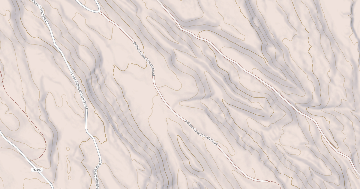 Map preview of PELHAM LAKE BR.