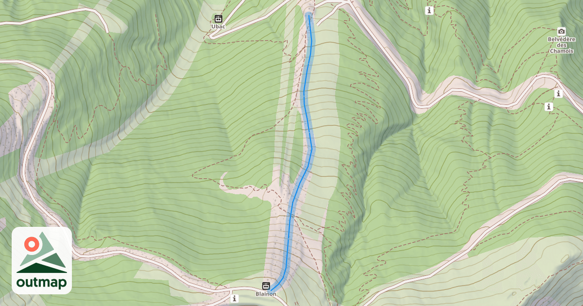Map of Stade 2B