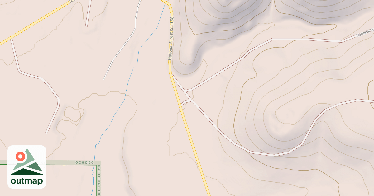Map of USFS Motor Vehicle Use Map Roads {4A11F849-EBEA-4D1C-BBB7-5D4E784CCF7E}