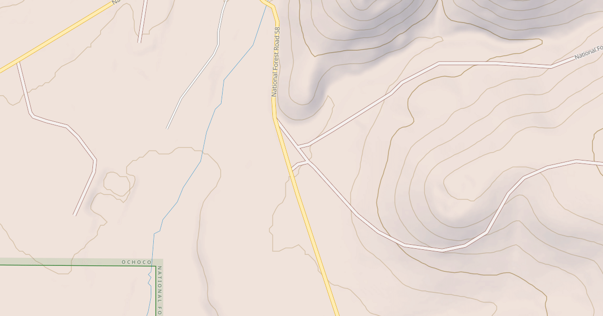 Map preview of USFS Motor Vehicle Use Map Roads {4A11F849-EBEA-4D1C-BBB7-5D4E784CCF7E}