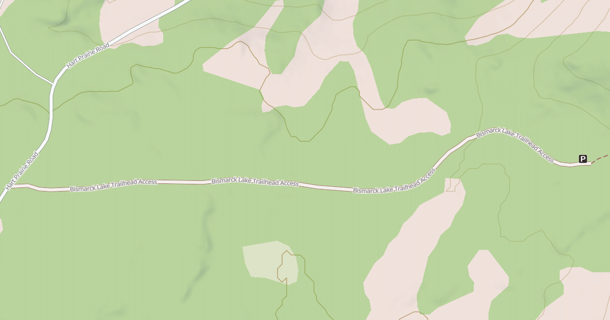 Map preview of BISMARCK LAKE TH