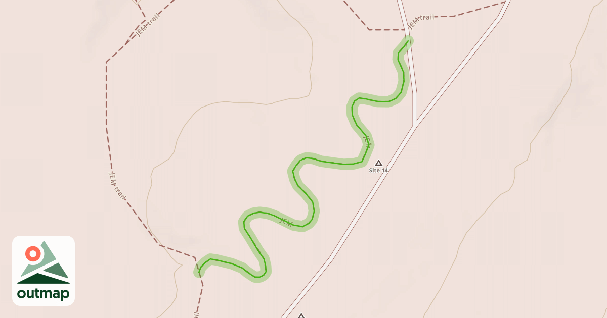 Map of JEM Trail