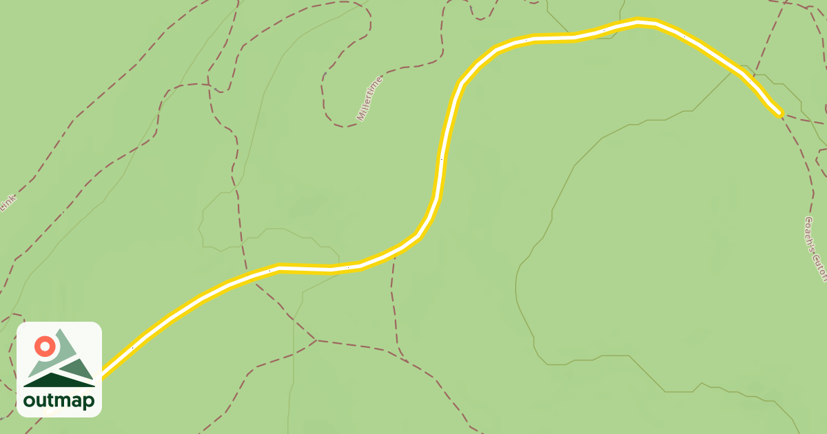 Map of Hillside Loop