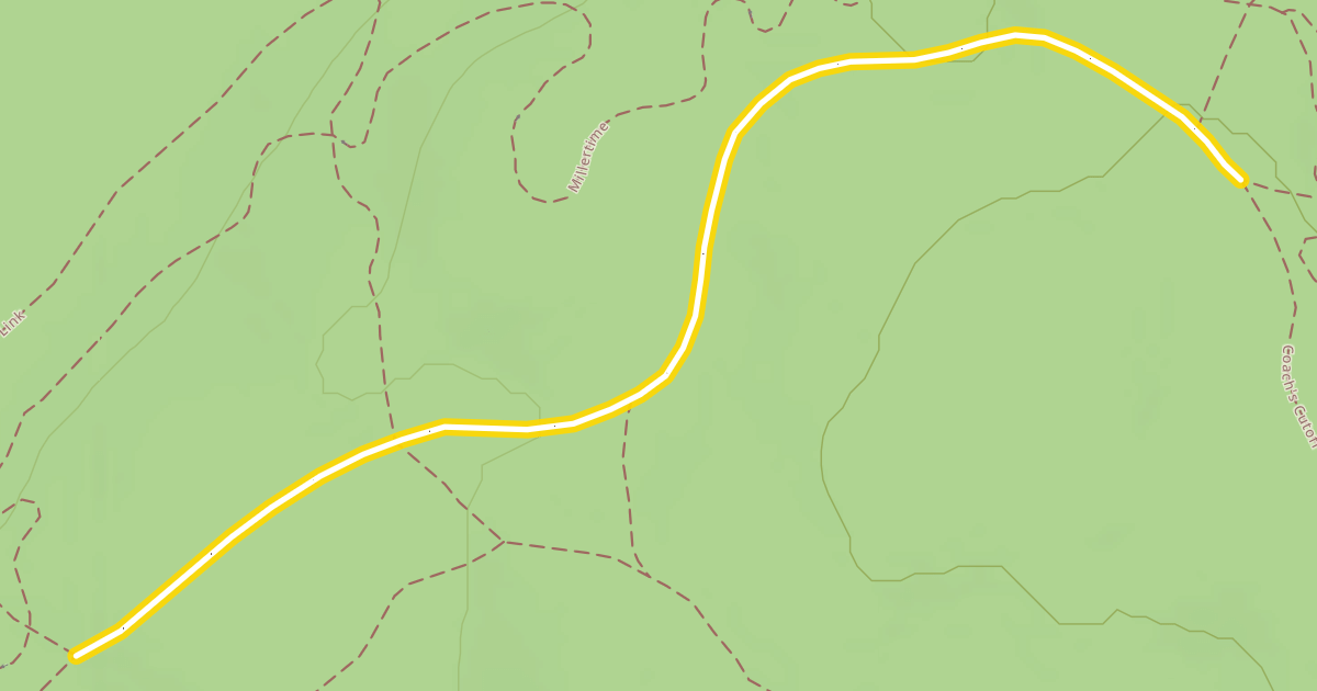 Map preview of Hillside Loop