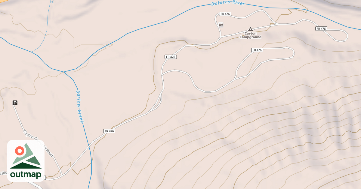 Map of CAYTON CG