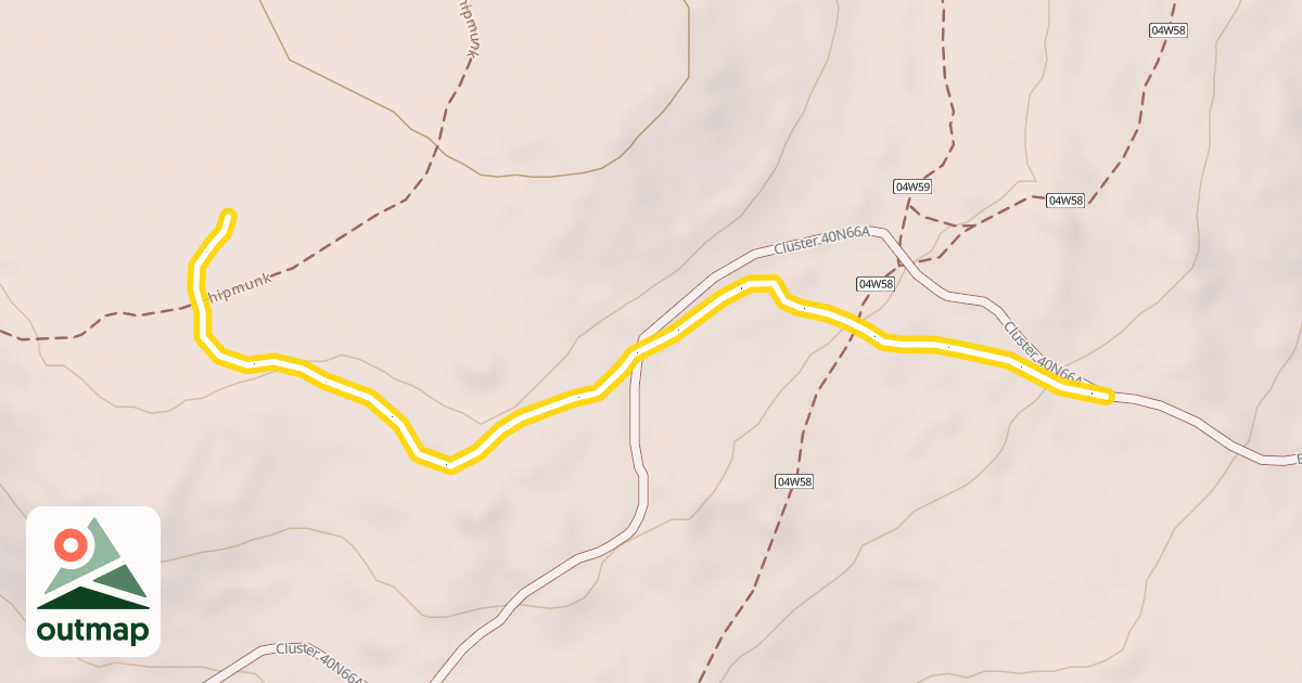 Map of Ernie's Stairway to Heaven