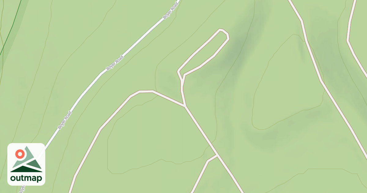 Map of Whiskey Springs Trails