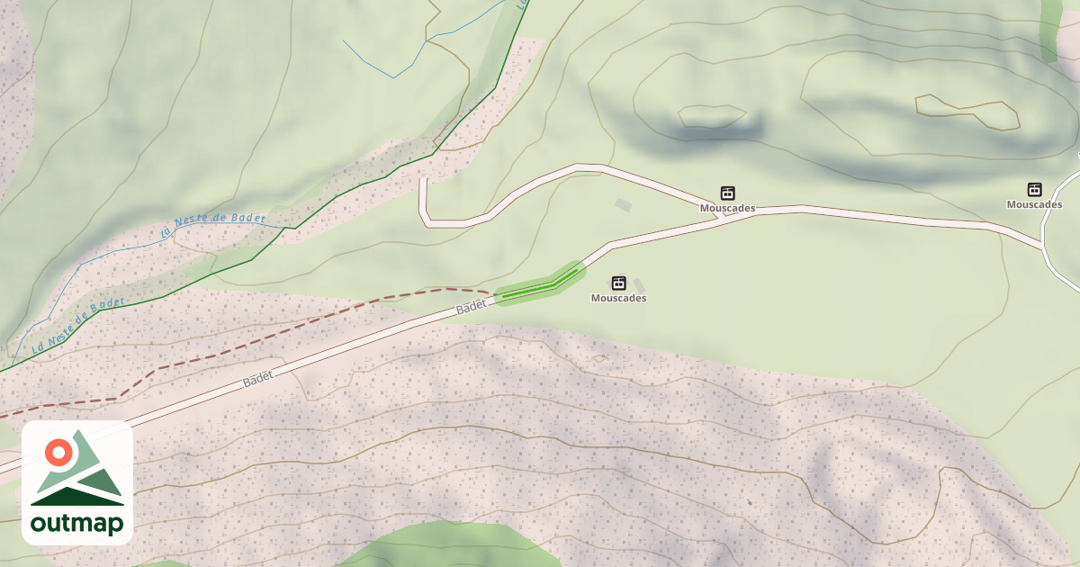 Map of Badet