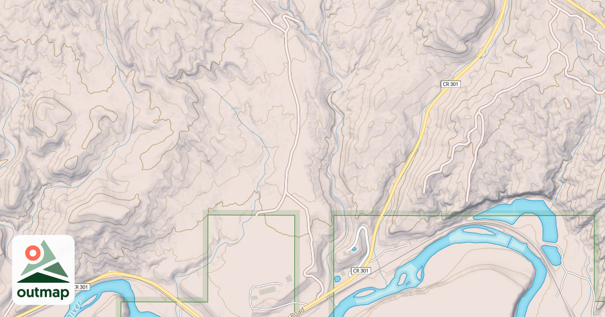 Map of BLM National GTLF Public Motorized Roads 40214483-466c-4972-aad4-34e535efd69b