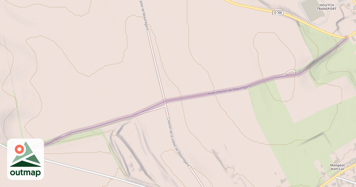 Map of Petit Chemin de Beauregard