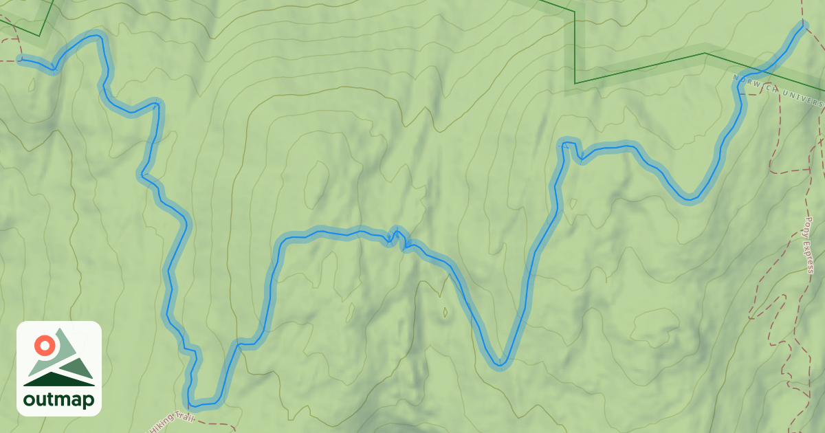 Map of Ridgeline Trail