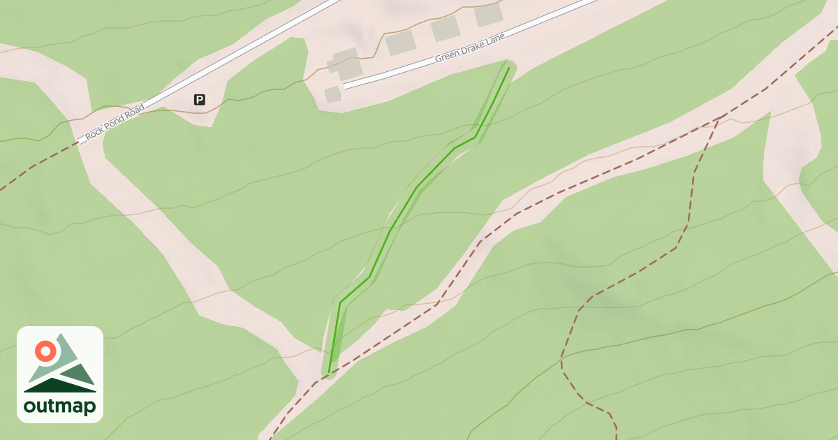 Map of Rock Pond