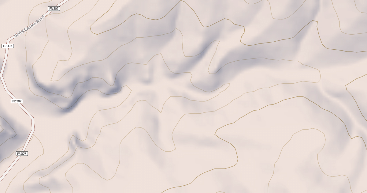 Map preview of GRIFFIS CANYON BR 1E