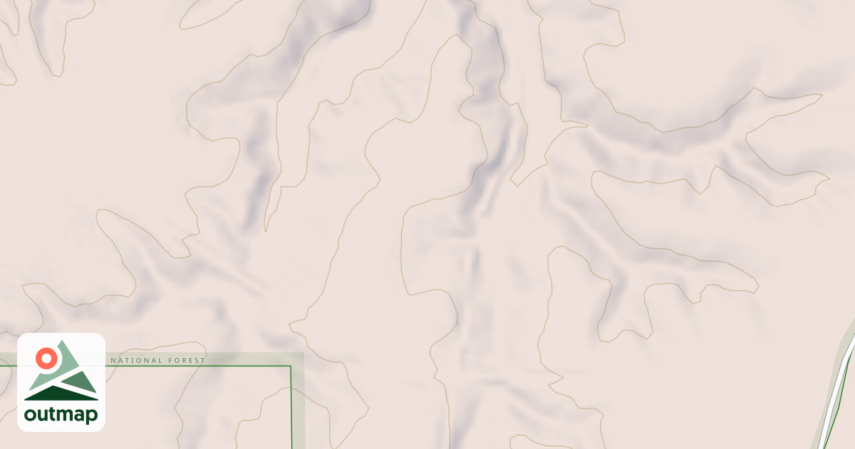 Map of USFS National Forest System Roads {AC166799-1852-47F2-8629-F0F7E60E49A4}