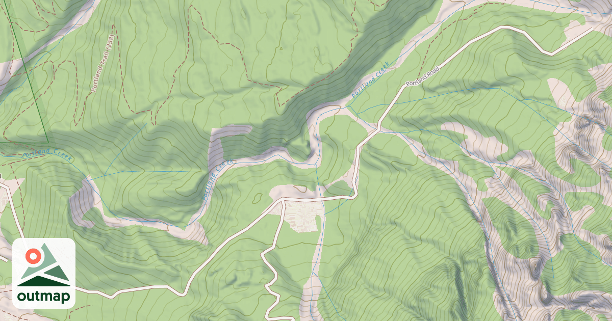 Map of PORTLAND
