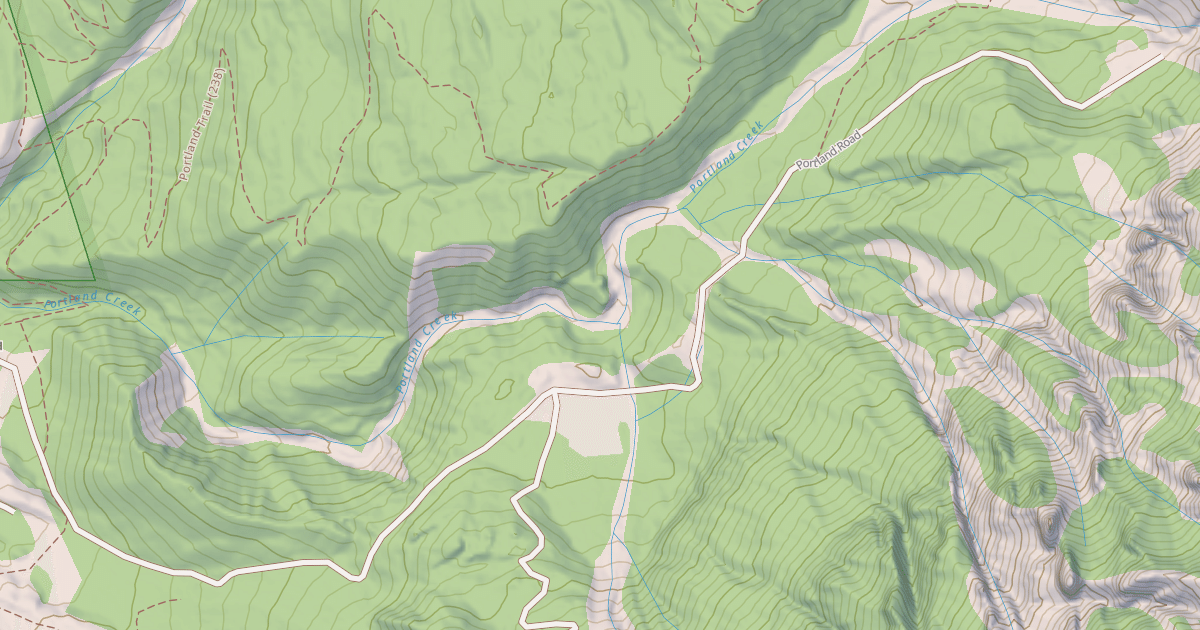 Map preview of PORTLAND