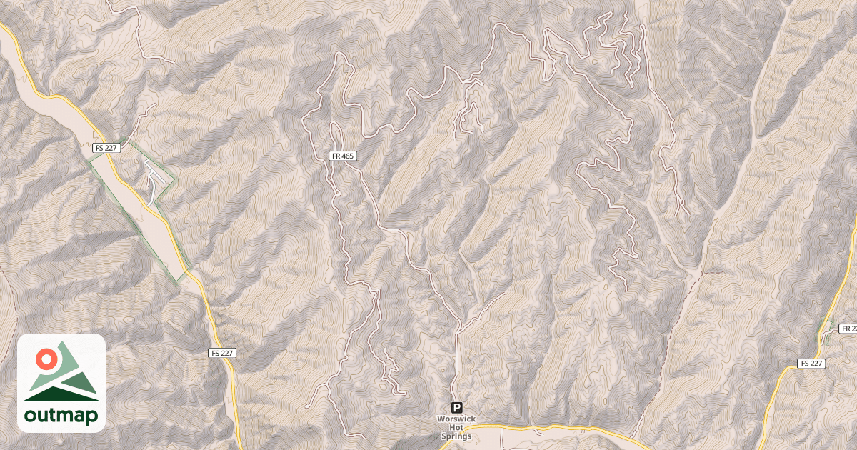 Map of WORSWICK CR.-BIG PEAK