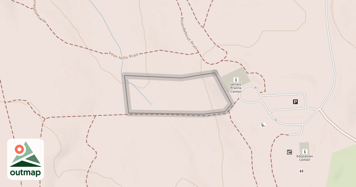 Map of Sled Hill in Ogle
