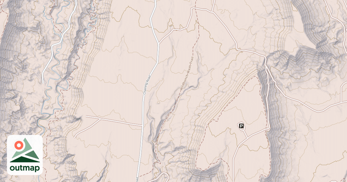 Map of Wildbunch Wash