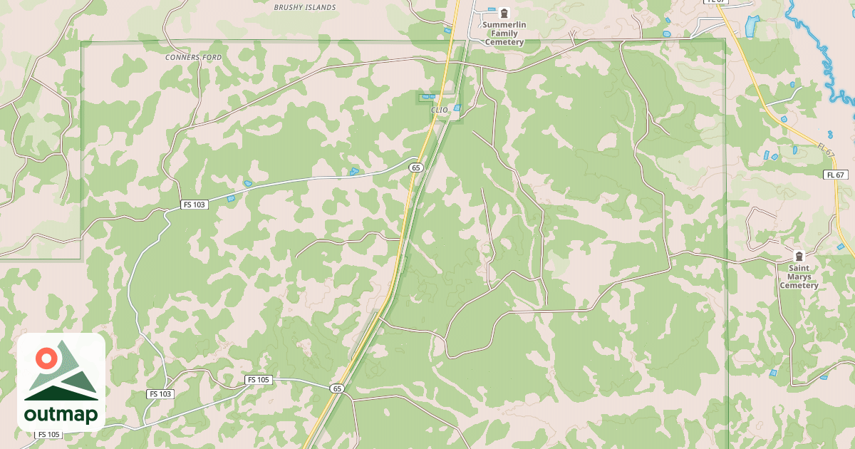 Map of EVANO