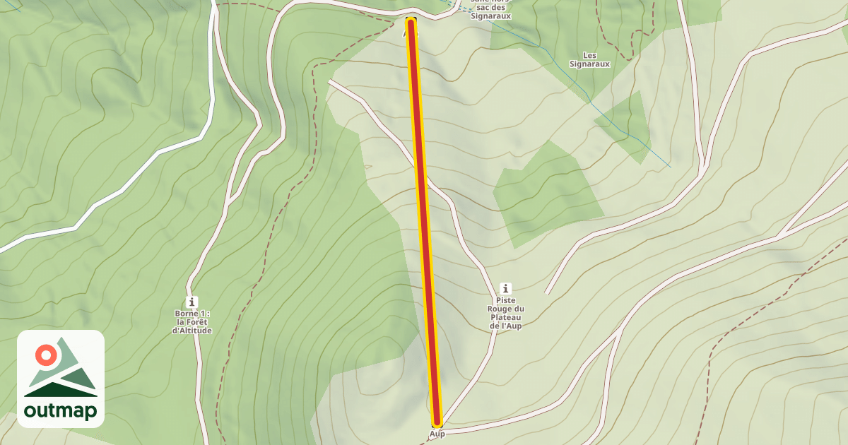 Map of Aup