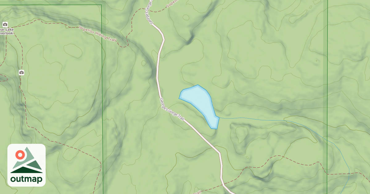 Map of Red Dot Trail