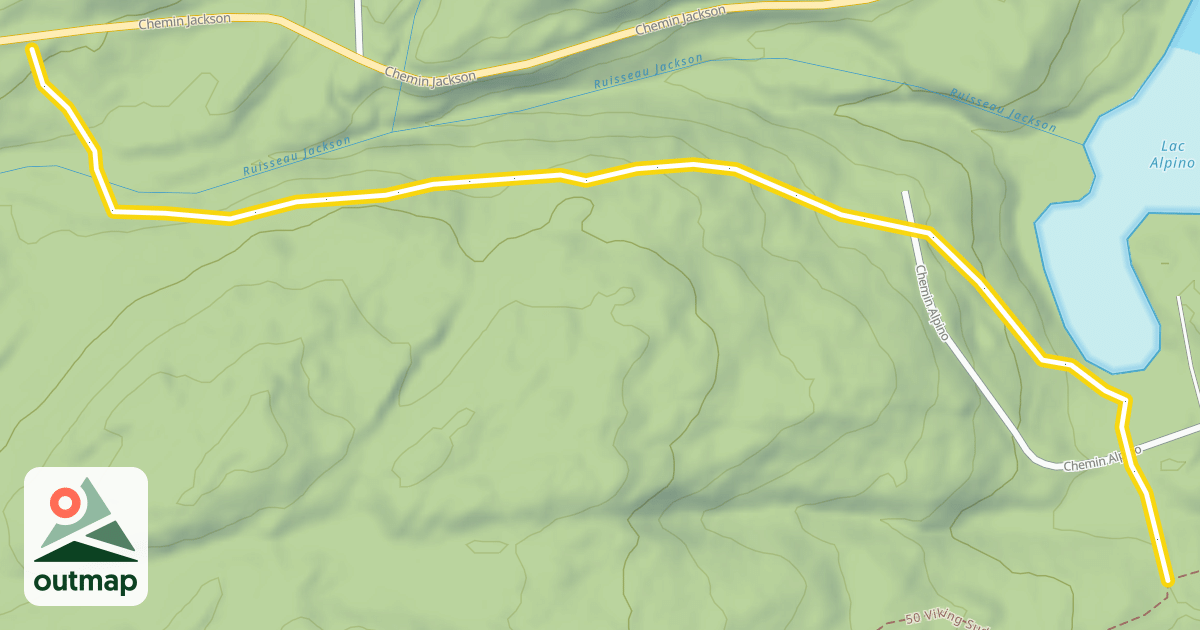 Map of 13 Alpino