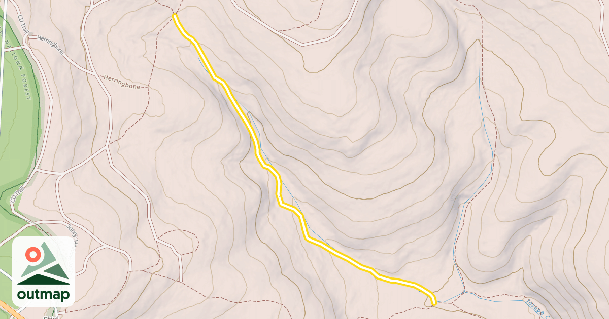 Map of Joseph Creek Trail
