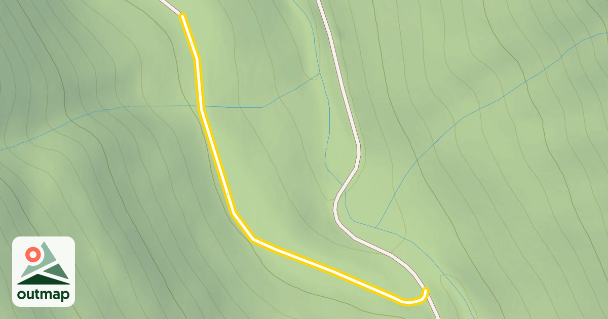 Map of Clearwater Top Spur