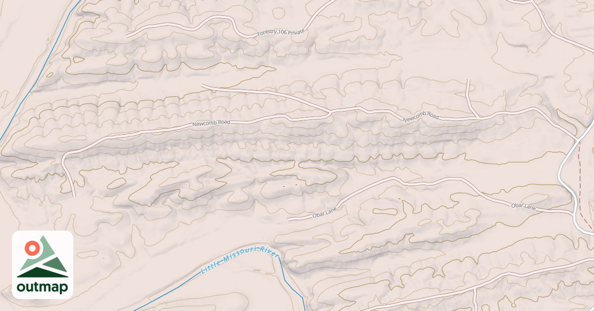 Map of USFS Motor Vehicle Use Map Roads {19811C79-3659-4D46-891F-FBE4D401C5CC}