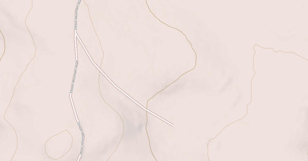 Map preview of ELLISON PROSPECT SPUR